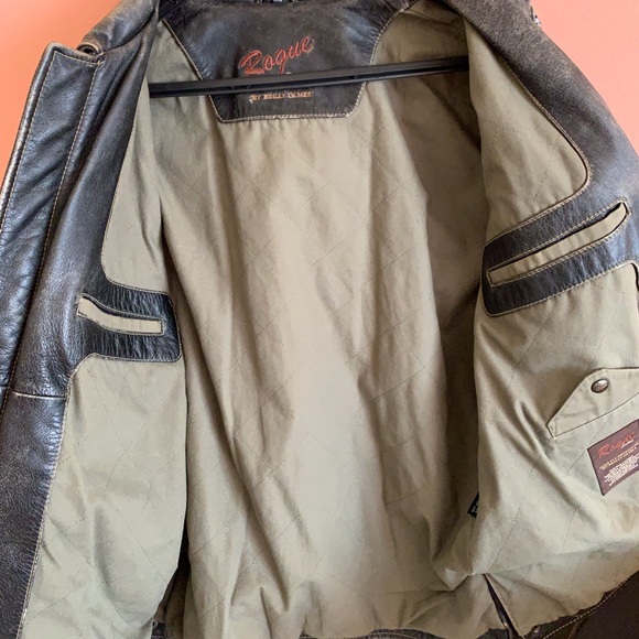 Leather Jacket, size L. - Picture 6 of 6